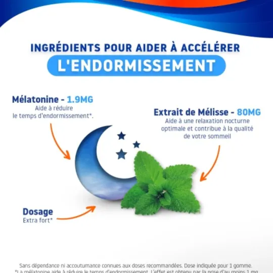 Valdispert Sommeil rapide 1.9 mg gommes
