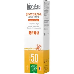 Bioregena Spray Solaire Spécial Enfants SPF50+ Bio 90ml