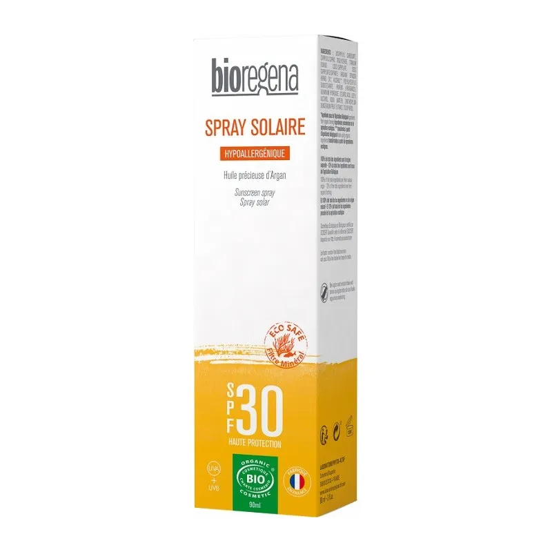 Bioregena Spray Solaire SPF30 Bio 90ml