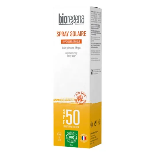 Bioregena Spray Solaire SPF50 Bio Vegan 90ml Bioregena Spray Solaire SPF50 Bio Vegan 90ml