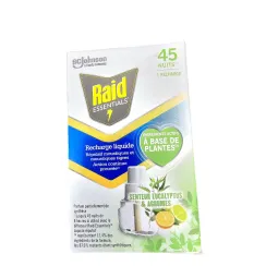 Raid Recharge Liquide Moustiques Eucalyptus Agrumes