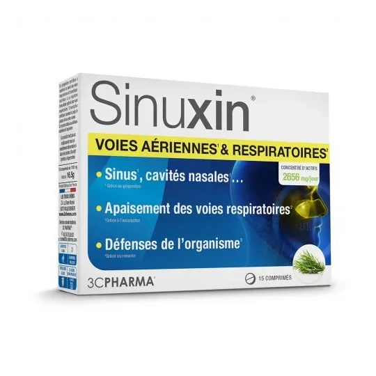 3C Pharma Sinuxin 15 Comprimés