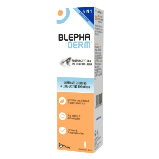 Théa Blephaderm Contour de l'Oeil et Paupières Crème 40ml Théa Blephaderm Contour de l'Oeil et Paupières Crème 40ml