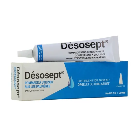 Bausch&Lomb Désosept Pommade Orgelet Bausch&Lomb Désosept Pommade Orgelet
