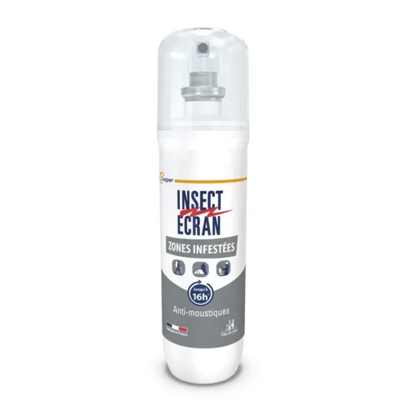 Insect Ecran Zones Infestées Répulsif 100ml