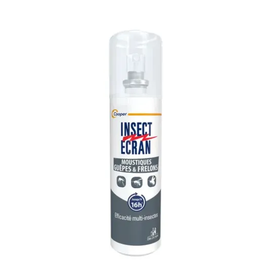 Insect Ecran Anti Moustiques Guêpes et Frelons 100ml Insect Ecran Anti Moustiques Guêpes et Frelons 100ml