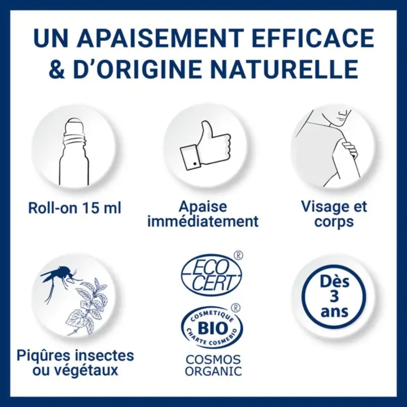 Insect Écran Roll-on Après-Piqures Insect Écran Roll-on Après-Piqures