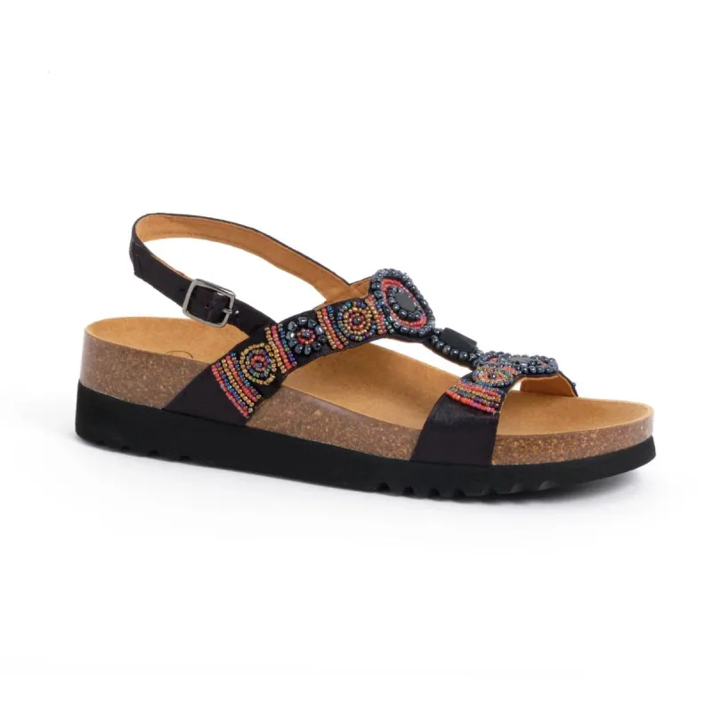 Scholl Sandale Bogota Sandal' Noir/rouge
