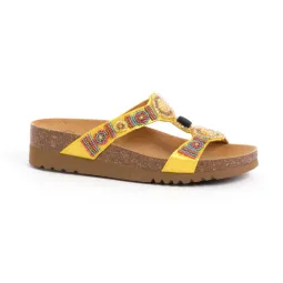 Scholl Mule New Bogota Wedge Jaune