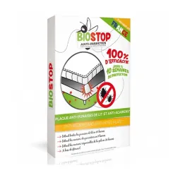 Biostop Anti-insectes Plaquette Punaises de Lit-Acariens