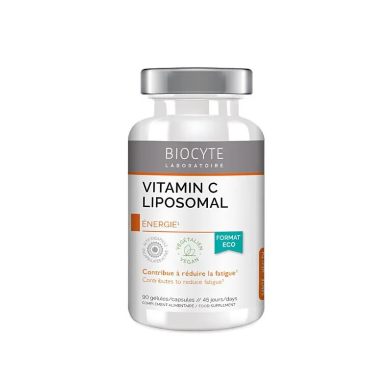 Biocyte Vitamin C Liposomale 90 Gélules Biocyte Vitamin C Liposomale 90 Gélules