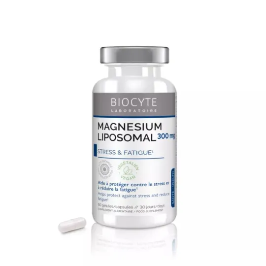 Biocyte Magnésium Liposomal 60 Gélules Biocyte Magnésium Liposomal 60 Gélules