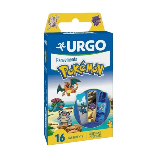 Urgo 16 Pansements Pokémon Urgo 16 Pansements Pokémon