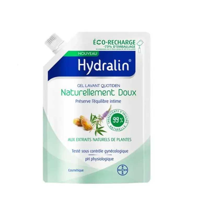 Hydralin Naturellement Doux Gel Lavant Eco-recharge 400ml Hydralin Naturellement Doux Gel Lavant Eco-recharge 400ml