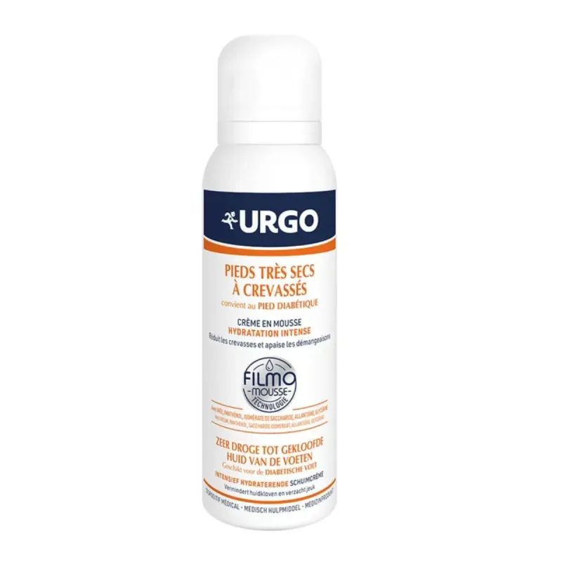 Urgo Pieds Très Secs à Crevassés Crème Mousse 125ml Urgo Pieds Très Secs à Crevassés Crème Mousse 125ml