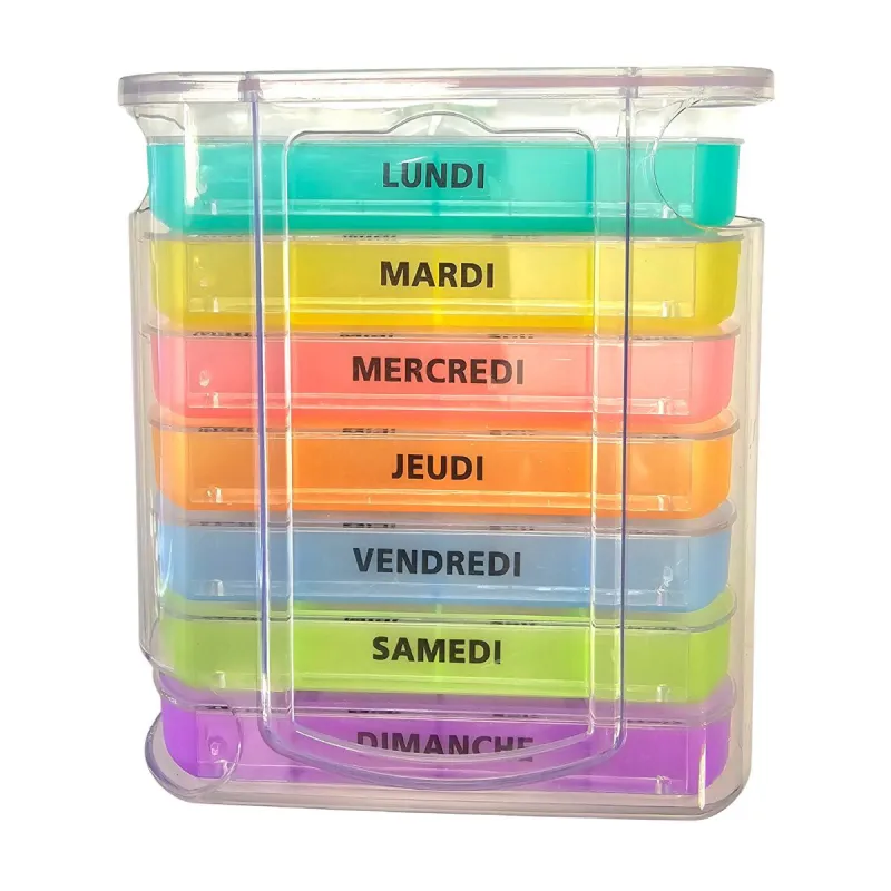 Mémodose Pilulier Semainier