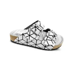 Gelato Sandales Woodstock Pixel 2 Semelle Anatomique Femme Blanc