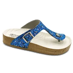 Gelato Tong Woodstock 3.0 Semelle Anatomique Femme Blu