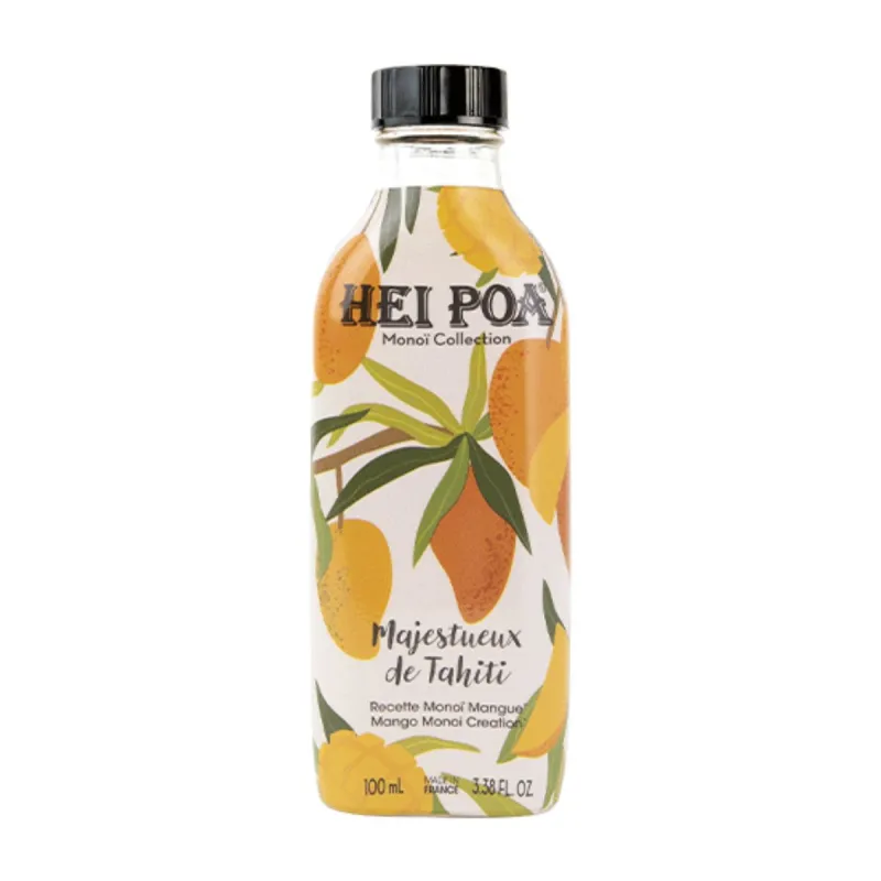 Hei Poa Majestueux de Tahiti Monoï Mangue 100ml Hei Poa Majestueux de Tahiti Monoï Mangue 100ml
