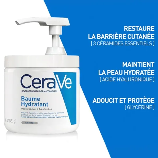 Cerave Baume Hydratant 2X454ml
