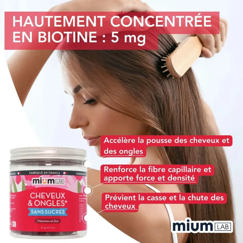 Mium Lab Cheveux & Ongles Programme 3 Mois Mium Lab Cheveux & Ongles Programme 3 Mois