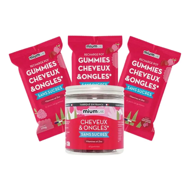 Mium Lab Cheveux & Ongles Programme 3 Mois Mium Lab Cheveux & Ongles Programme 3 Mois
