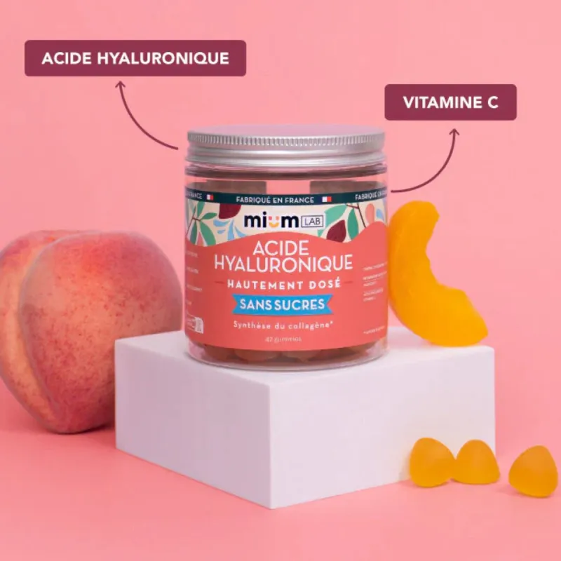 Mium Lab Acide Hyaluronique 42 gummies Mium Lab Acide Hyaluronique 42 gummies