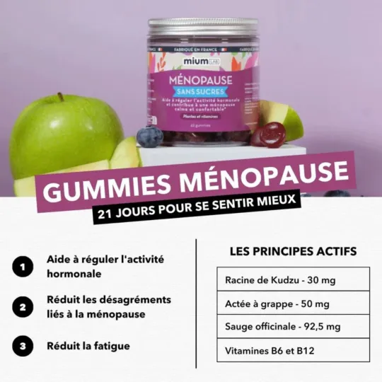 Mium Lab Ménopause 42 Gummies Mium Lab Ménopause 42 Gummies