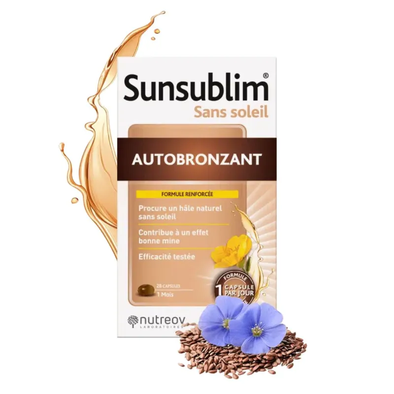 Nutreov Sunsublim Autobronzant 28 Capsules Nutreov Sunsublim Autobronzant 28 Capsules