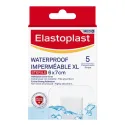 Elastoplast Waterproof XL 5 Pansements 6X7cm Elastoplast Waterproof XL 5 Pansements 6X7cm