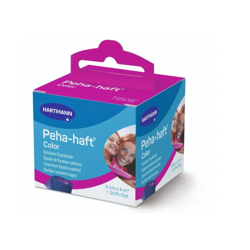 Hartmann Peha-Haft Bande Fixation Cohésive Bleue