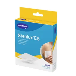 Hartmann Sterilux ES 10 Compresses de Gaze 7.5cmX7.5cm