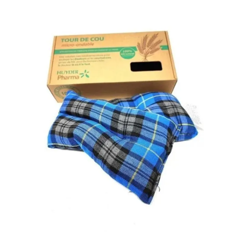 Huyder Pharma Bouillotte Tour de Cou Micro-ondable-Kilt