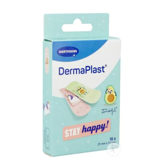 Hartmann Dermaplast Stay Happy 16 Pansements Hartmann Dermaplast Stay Happy 16 Pansements