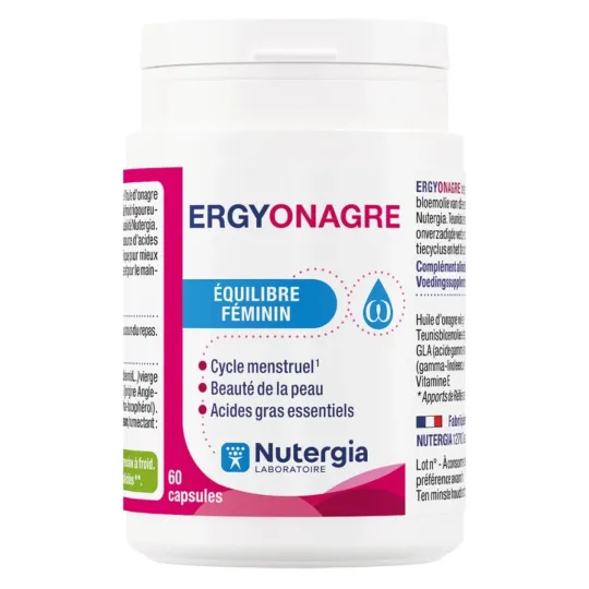 Nutergia Ergyonagre 60 Capsules Nutergia Ergyonagre 60 Capsules