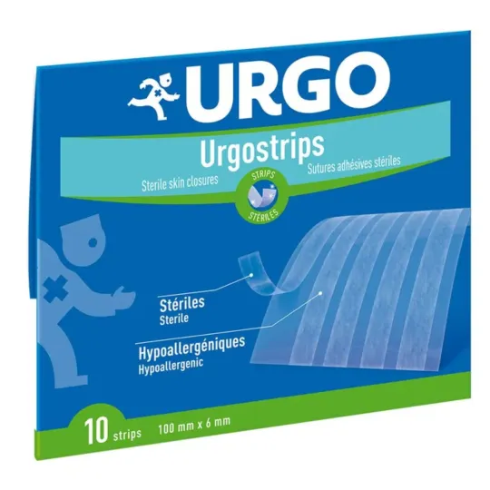 Urgo Urgostrip 10 Bandelettes Sutures