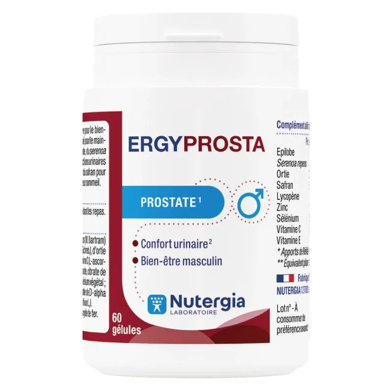 Nutergia Ergyprosta 60 gélules