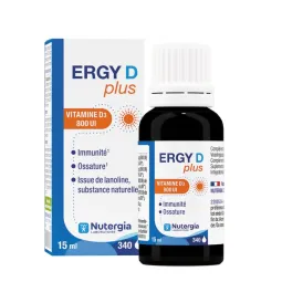 Nutergia Ergy D Plus 800UI 15ml