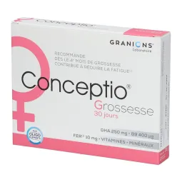 Granions Conceptio Grossesse 30 capsules + 30 gélules