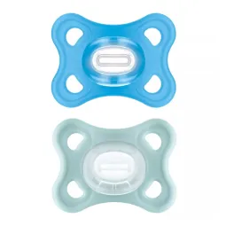 MAM 2 Sucettes Comfort 2-12M Bleu