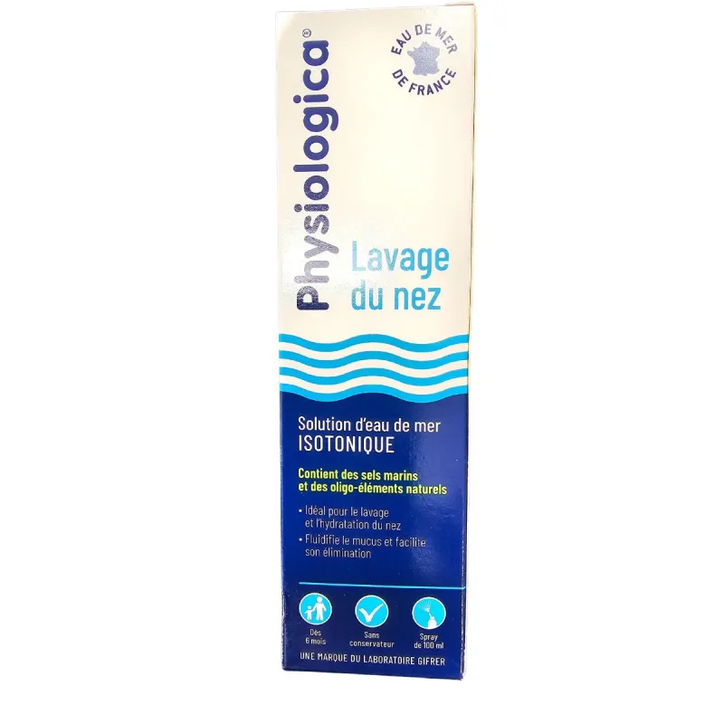 Physiologica Eau de Mer Isotonique 100ml Physiologica Eau de Mer Isotonique 100ml