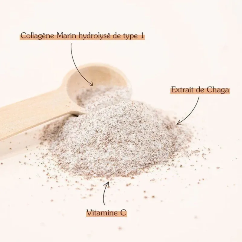 Saève Immortalis Chaga Collagène Marin & Chaga Vitamine C 174g