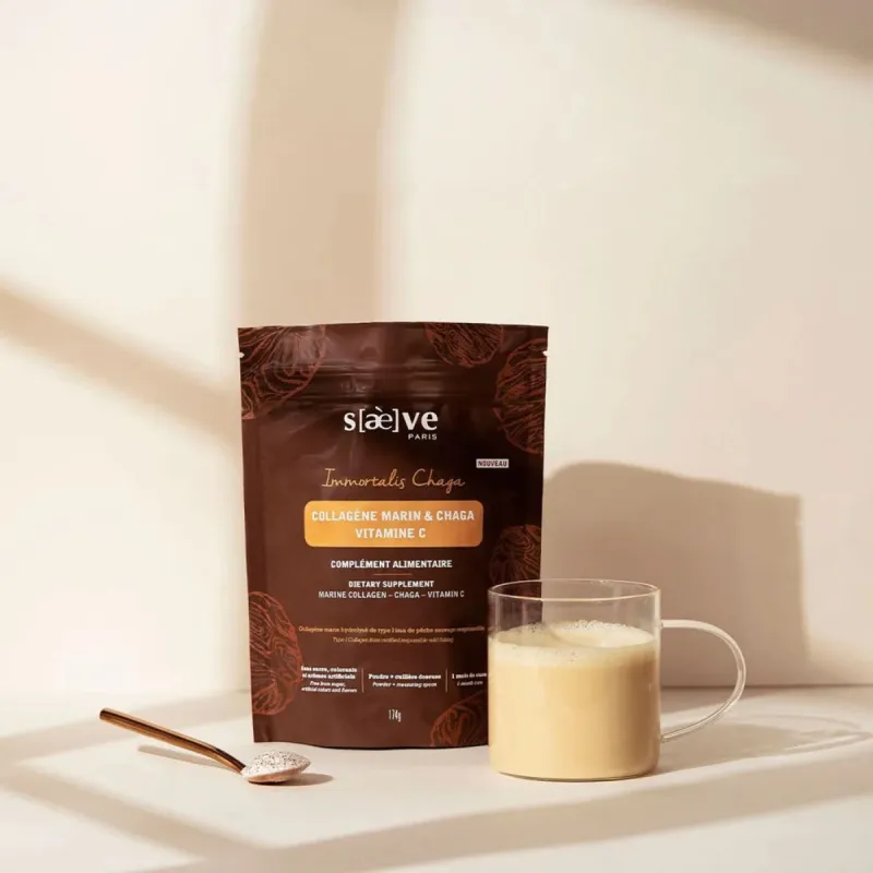 Saève Immortalis Chaga Collagène Marin & Chaga Vitamine C 174g