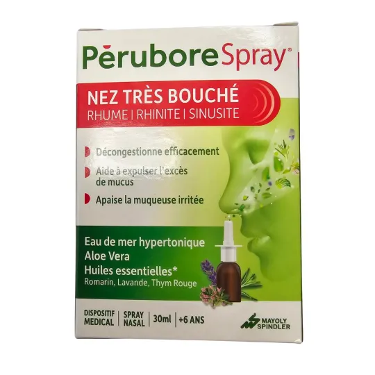 Pérubore Spray Nez très Bouché 30ml Pérubore Spray Nez très Bouché 30ml