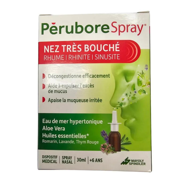 Pérubore Spray Nez très Bouché 30ml Pérubore Spray Nez très Bouché 30ml