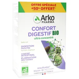 Arkopharma Bio Confort Digestif 20 ampoules+10 OFFERTES