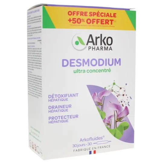 Arkopharma Desmodium Ultra Concentré 20 Ampoules+10 OFFERTES Arkopharma Desmodium Ultra Concentré 20 Ampoules+10 OFFERTES