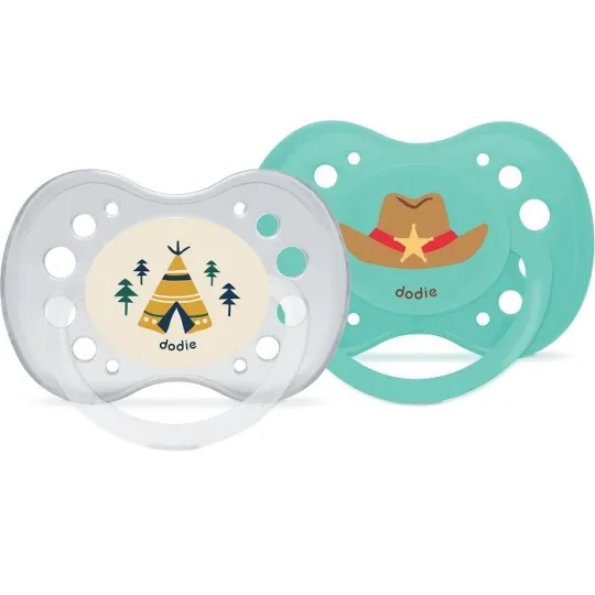 Dodie 2 Sucettes Anatomiques Silicone +6 mois
