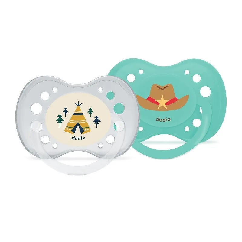 Dodie 2 Sucettes Anatomiques Silicone +6 mois