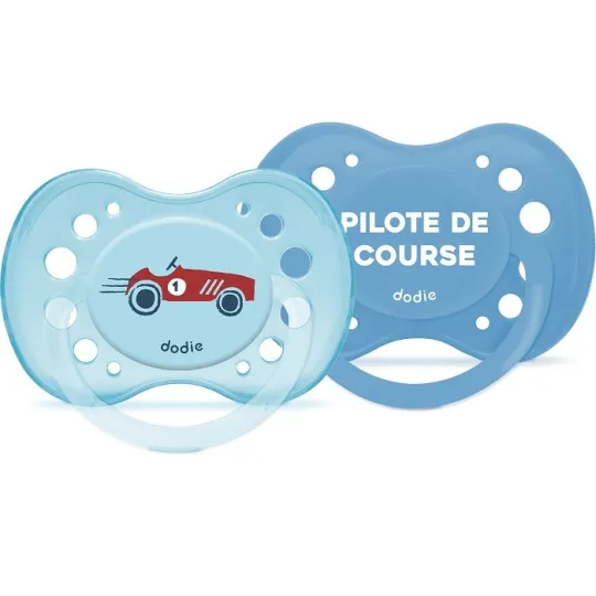 Dodie 2 Sucettes Anatomiques Silicone +6 mois